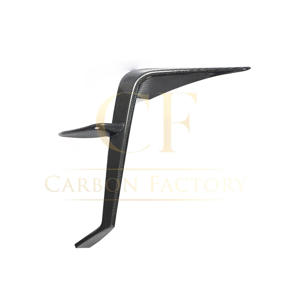 V Style Carbon Fibre Front Bumper Canards for Toyota GR86 22-Present-Carbon Factory