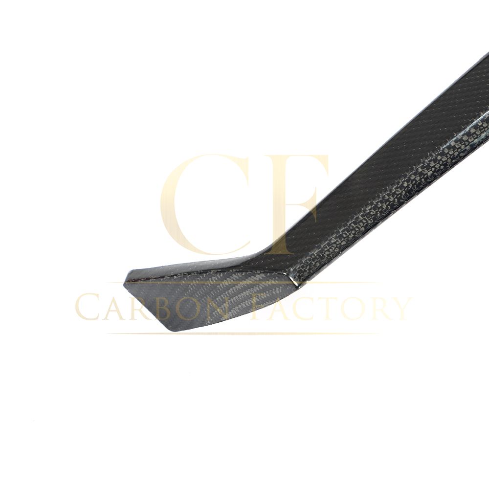 V Style Carbon Fibre Front Bumper Canards for Toyota GR86 22-Present-Carbon Factory