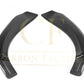 V Style Carbon Fibre Front Bumper Side Extensions for Mercedes W117 CLA 13-19-Carbon Factory