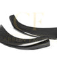 V Style Carbon Fibre Front Bumper Side Extensions for Mercedes W117 CLA 13-19-Carbon Factory