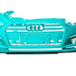 V Style Carbon Fibre Front Bumper Trims for Audi B9 A5 S Line & S5 17-19-Carbon Factory