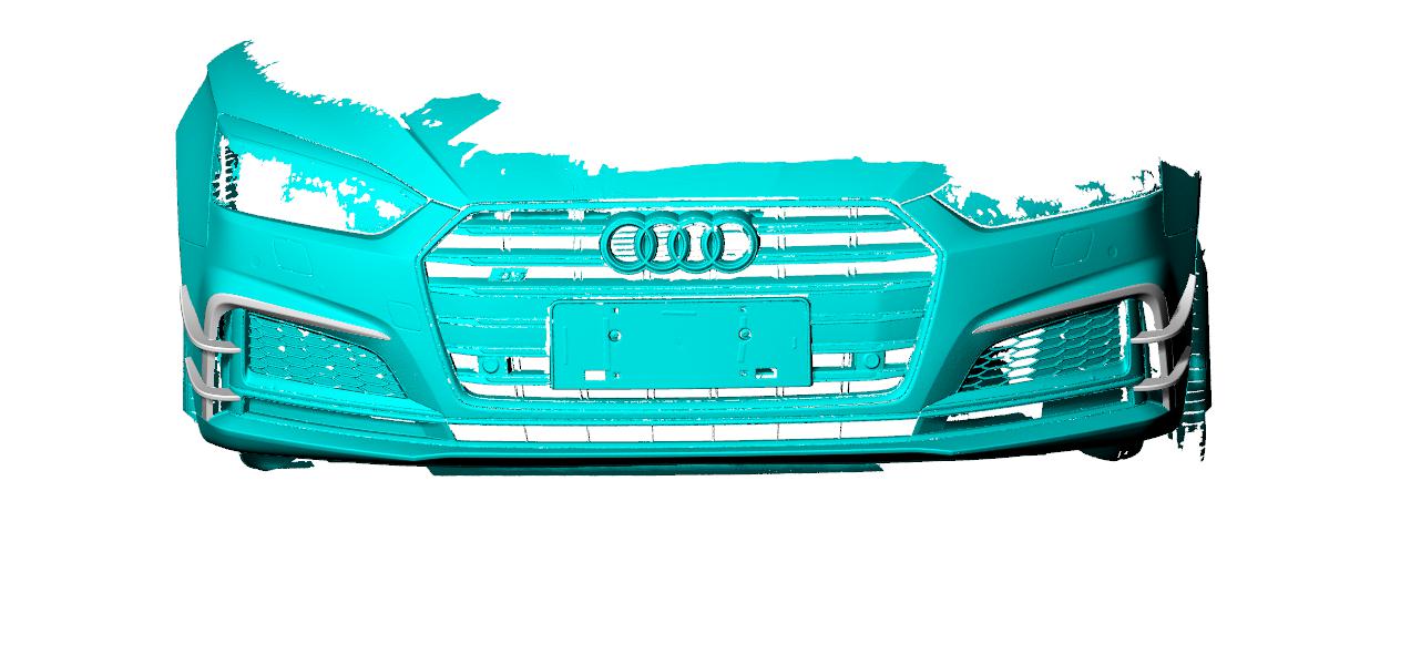 V Style Carbon Fibre Front Bumper Trims for Audi B9 A5 S Line & S5 17-19-Carbon Factory