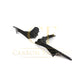 V Style Carbon Fibre Front Canards for Audi S3 Saloon 21-Present-Carbon Factory