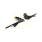 V Style Carbon Fibre Front Canards for Audi S3 Saloon 21-Present-Carbon Factory