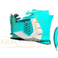 V Style Carbon Fibre Front Canards for Audi S3 Saloon 21-Present-Carbon Factory