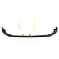 V Style Carbon Fibre Front Splitter for Audi A3 Hatchback S Line & S3 13-15-Carbon Factory