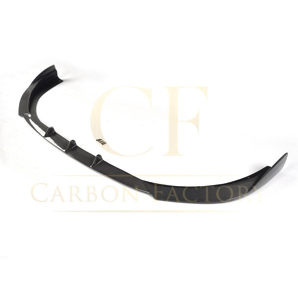 V Style Carbon Fibre Front Splitter for Audi A3 Hatchback S Line & S3 13-15-Carbon Factory
