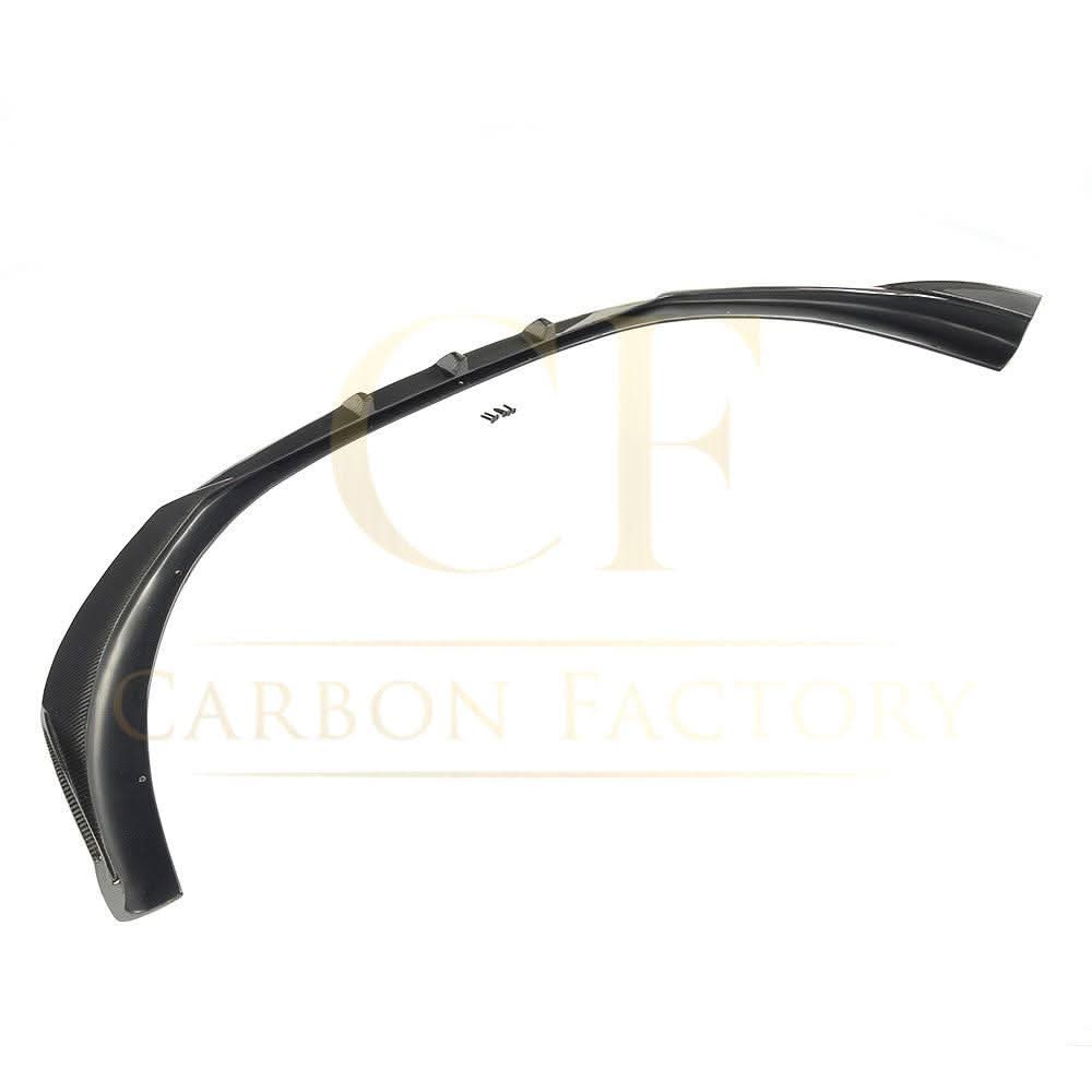 V Style Carbon Fibre Front Splitter for Audi A3 Hatchback S Line & S3 13-15 - Carbon Factory