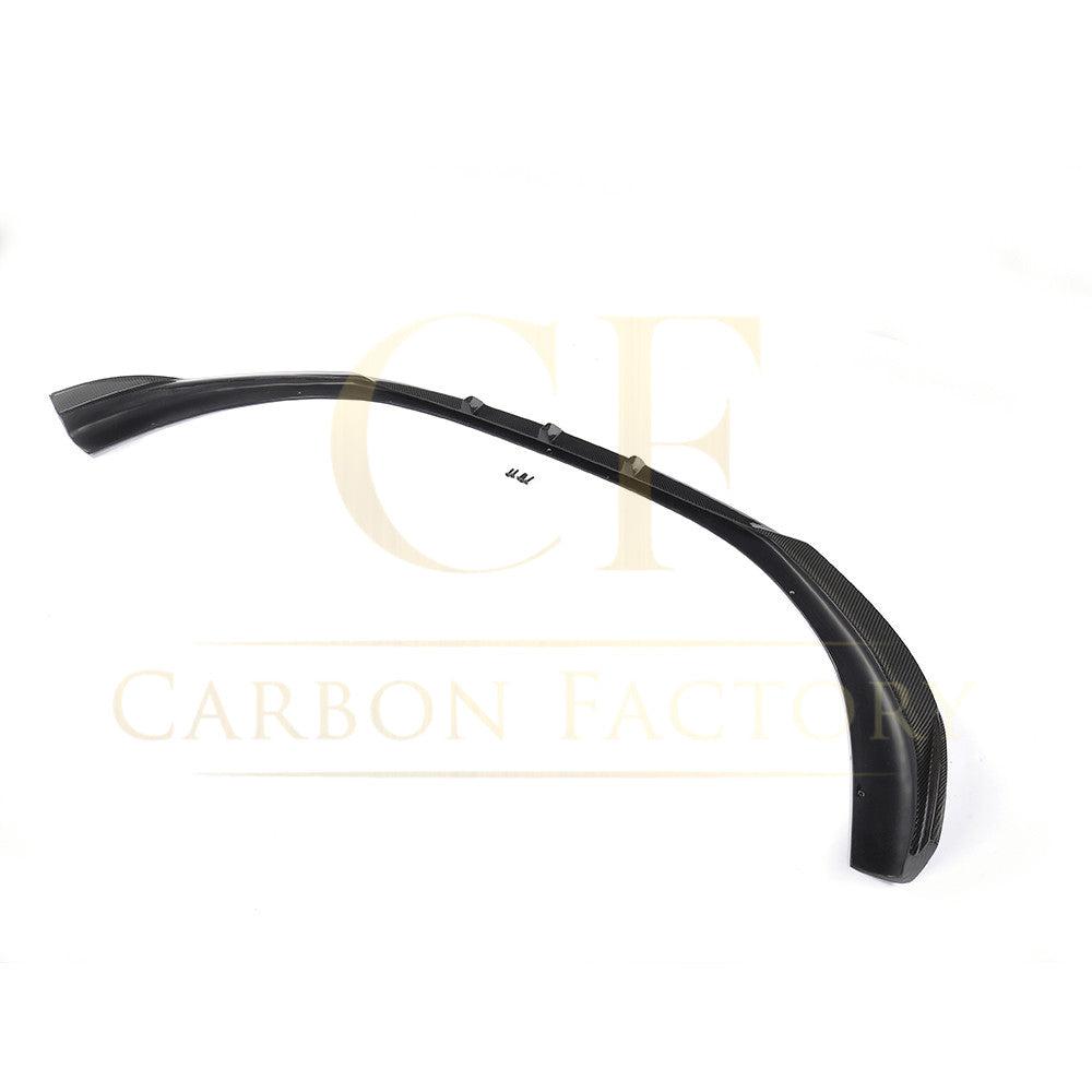 V Style Carbon Fibre Front Splitter for Audi A3 Hatchback S Line & S3 13-15-Carbon Factory