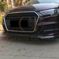 V Style Carbon Fibre Front Splitter for Audi A3 Hatchback S Line & S3 16-19-Carbon Factory