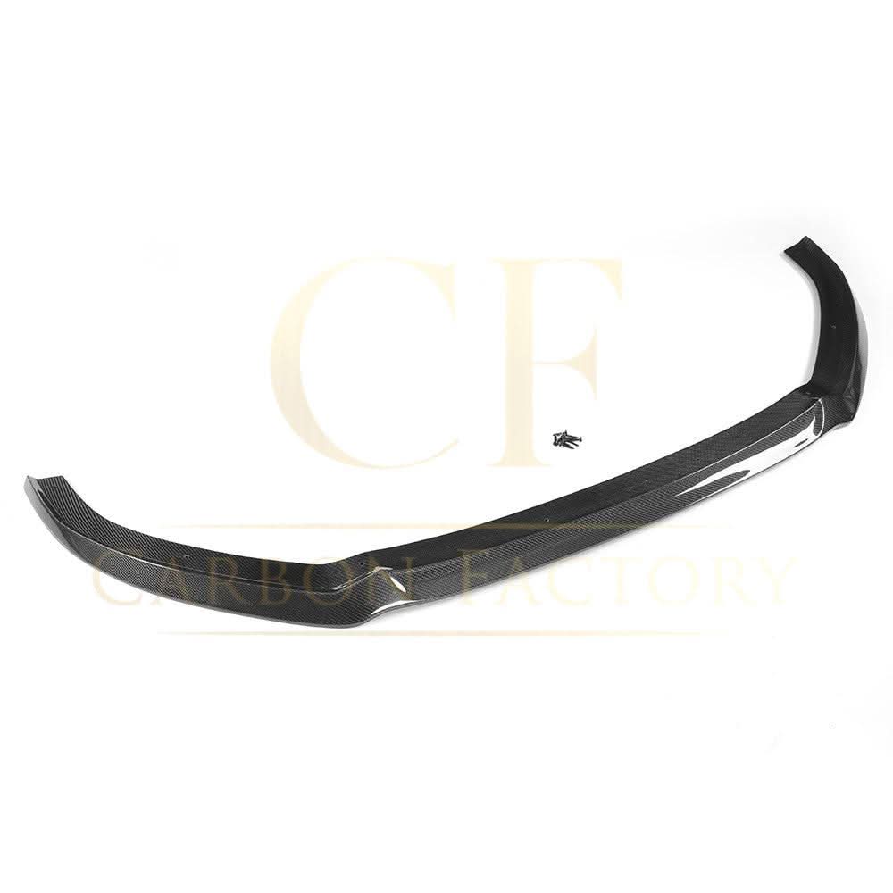 V Style Carbon Fibre Front Splitter for Audi A3 Hatchback S Line & S3 16-19 - Carbon Factory