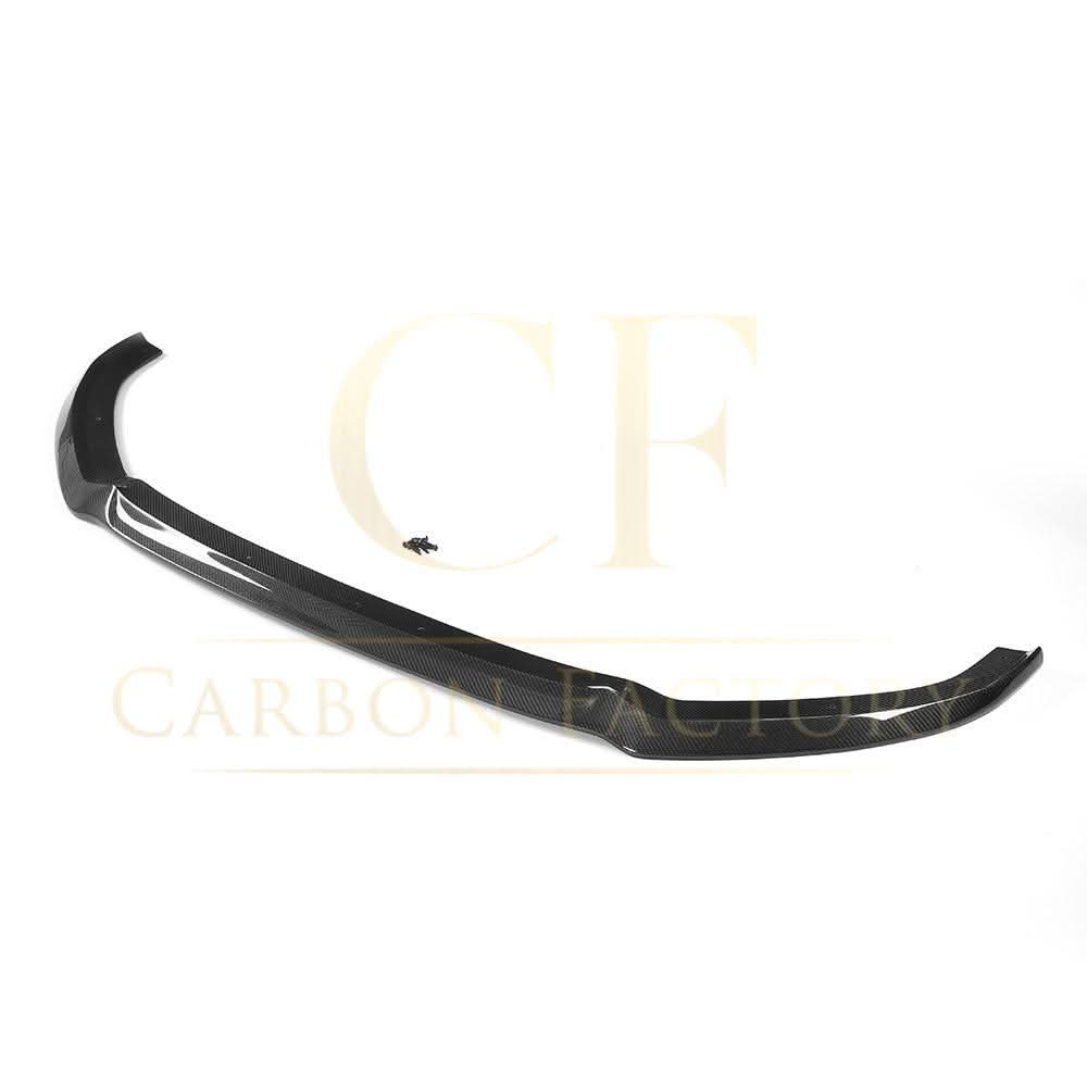 V Style Carbon Fibre Front Splitter for Audi A3 Hatchback S Line & S3 16-19 - Carbon Factory