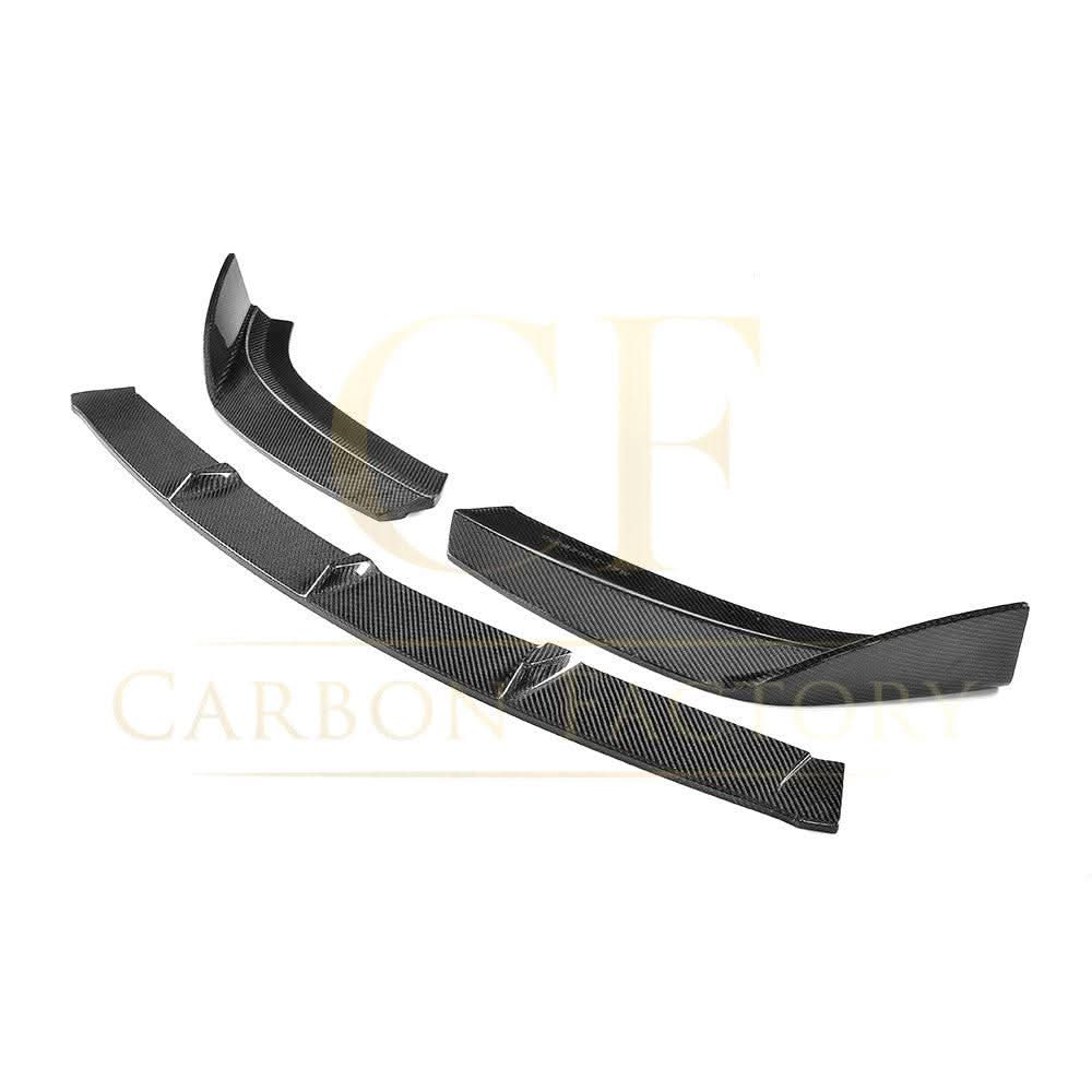 V Style Carbon Fibre Front Splitter for Audi A3 Saloon S Line & S3 16-19 - Carbon Factory