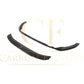 V Style Carbon Fibre Front Splitter for Audi A4 B9 S Line & S4 19-22-Carbon Factory