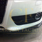 V Style Carbon Fibre Front Splitter for Audi B8 A5 Non S-Line 07-10-Carbon Factory