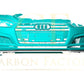 V Style Carbon Fibre Front Splitter for Audi B9 A5 S Line & S5 17-19-Carbon Factory