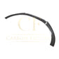 V Style Carbon Fibre Front Splitter for Audi C7 RS6 13-18-Carbon Factory