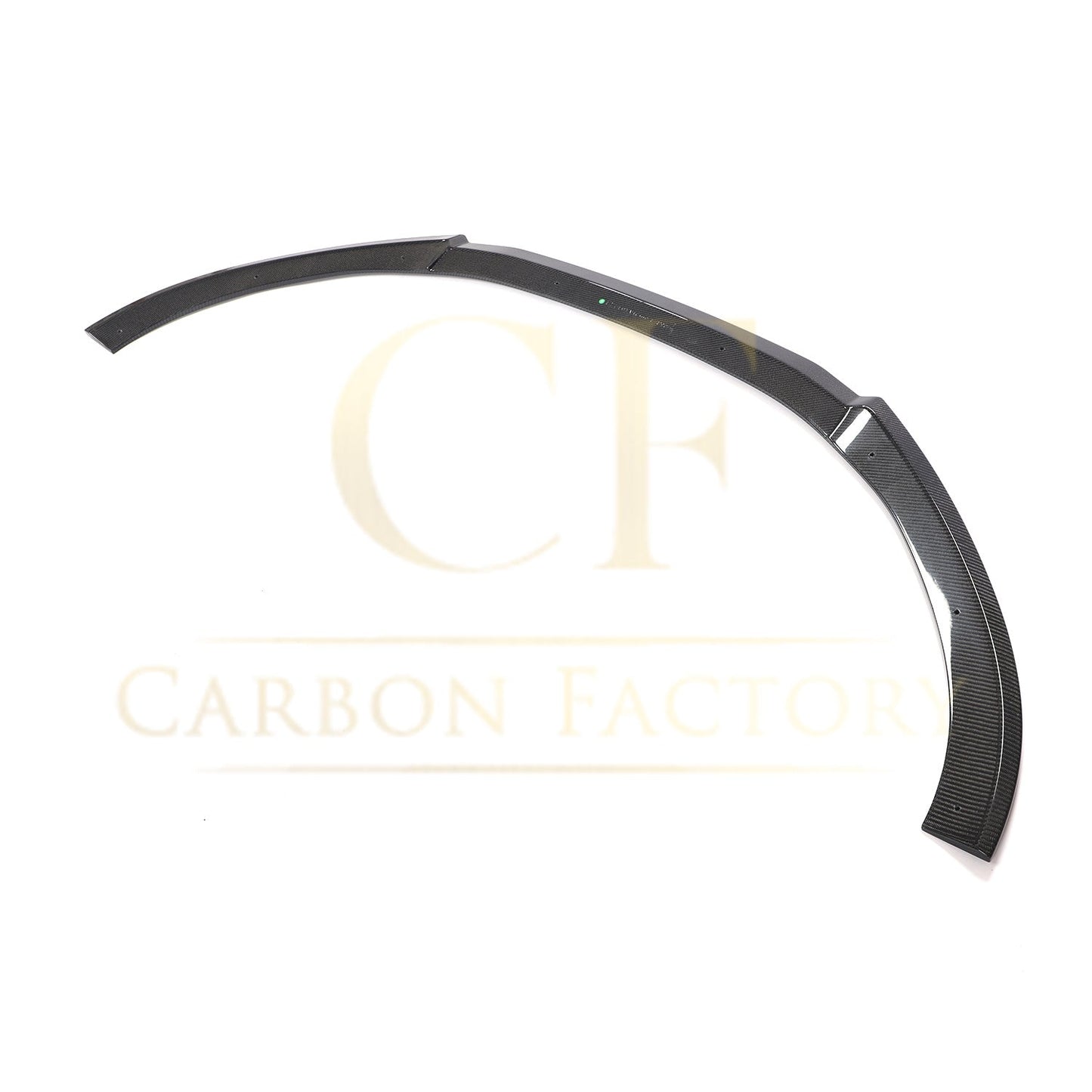 V Style Carbon Fibre Front Splitter for Audi C7 RS6 13-18-Carbon Factory