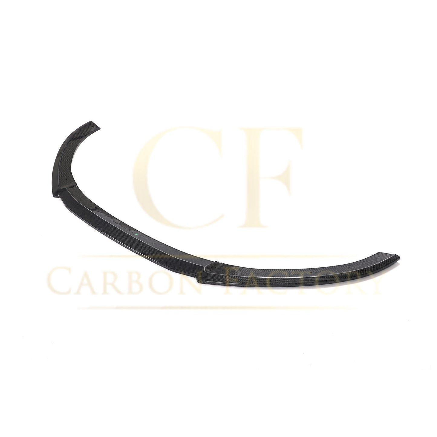 V Style Carbon Fibre Front Splitter for Audi C7 RS6 13-18-Carbon Factory