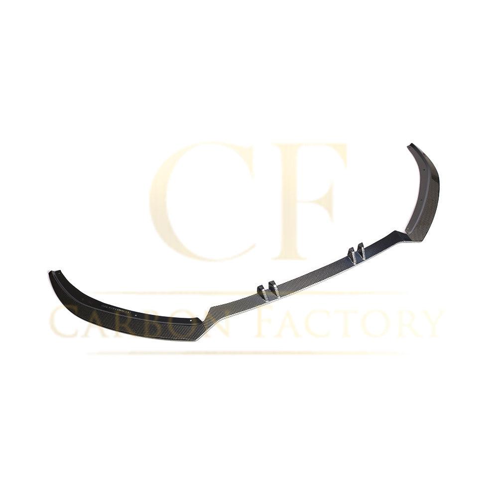 V Style Carbon Fibre Front Splitter for Audi C7.5 A6 S Line & S6 15-18-Carbon Factory