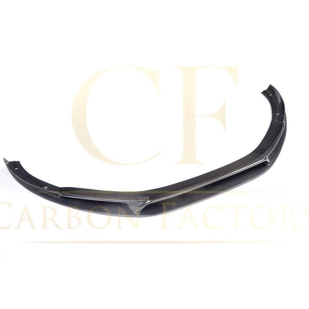 V Style Carbon Fibre Front Splitter for Audi R8 Gen 1 08-14-Carbon Factory