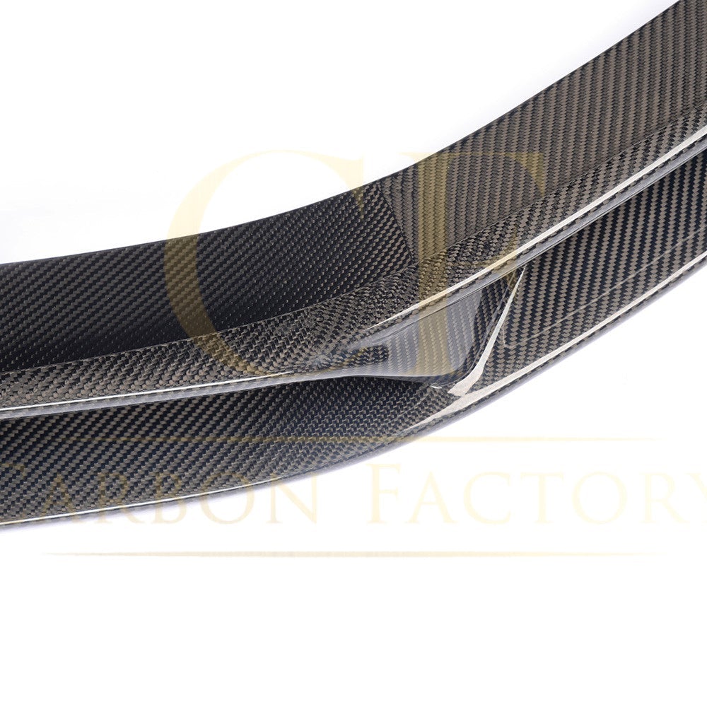 V Style Carbon Fibre Front Splitter for Audi R8 Gen 1 08-14-Carbon Factory