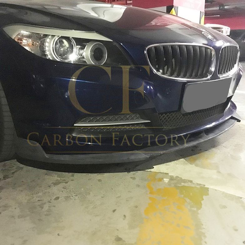 V Style Carbon Fibre Front Splitter for BMW E89 Z4 09-15-Carbon Factory