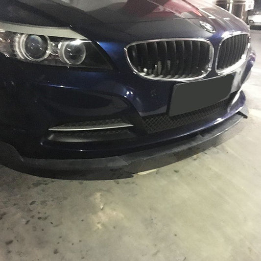 V Style Carbon Fibre Front Splitter for BMW E89 Z4 09-15-Carbon Factory