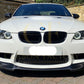 V Style Carbon Fibre Front Splitter for BMW E90 E92 E93 M3 07-13-Carbon Factory