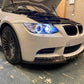 V Style Carbon Fibre Front Splitter for BMW E90 E92 E93 M3 07-13-Carbon Factory