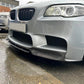 V Style Carbon Fibre Front Splitter for BMW F10 M5 10-16-Carbon Factory