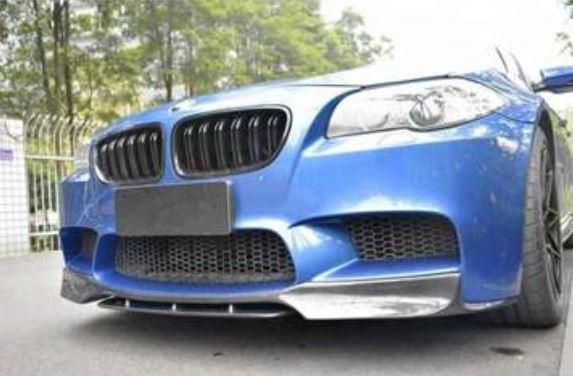 V Style Carbon Fibre Front Splitter for BMW F10 M5 10-16-Carbon Factory