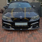 V Style Carbon Fibre Front Splitter for BMW F32 F33 F36 4 Series 14-20-Carbon Factory