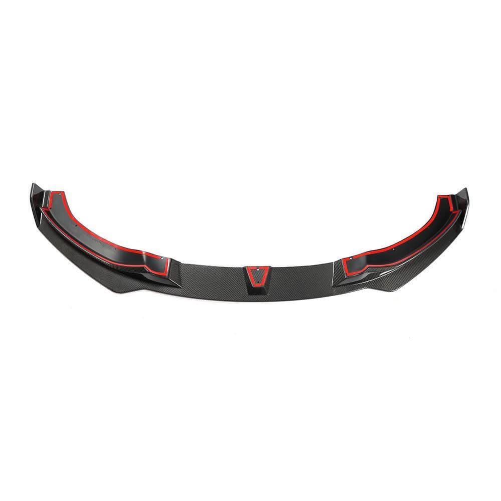 V Style Carbon Fibre Front Splitter for BMW F32 F33 F36 4 Series 14-20 - Carbon Factory
