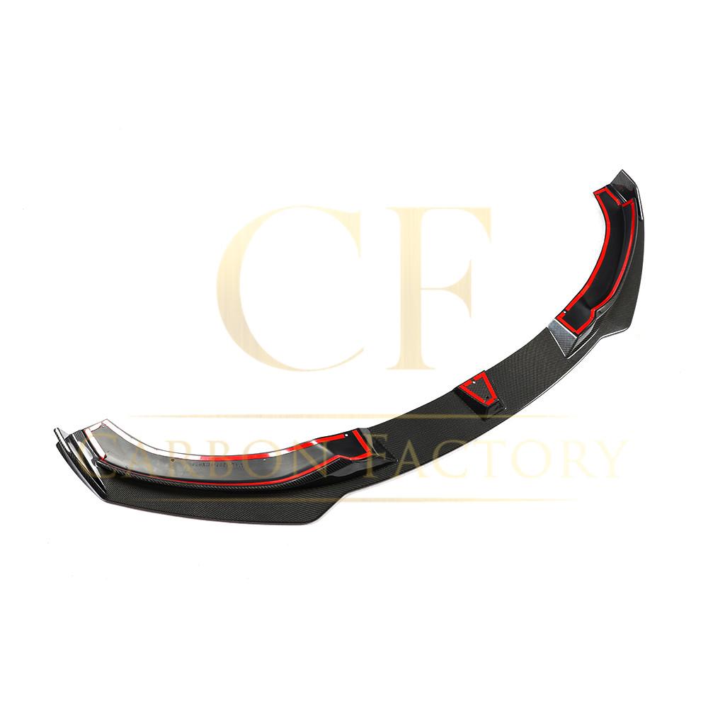 V Style Carbon Fibre Front Splitter for BMW F32 F33 F36 4 Series 14-20-Carbon Factory