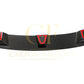 V Style Carbon Fibre Front Splitter for BMW F32 F33 F36 4 Series 14-20-Carbon Factory