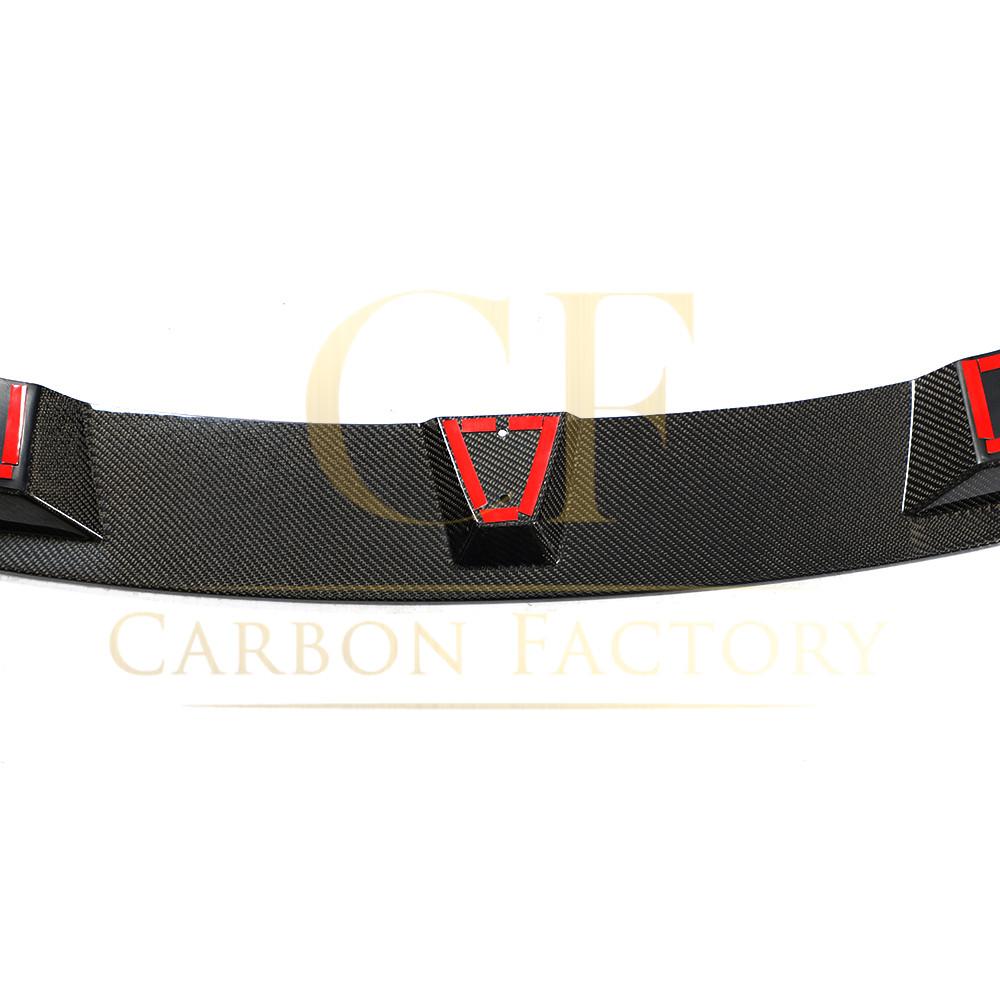V Style Carbon Fibre Front Splitter for BMW F32 F33 F36 4 Series 14-20-Carbon Factory