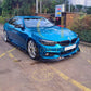 V Style Carbon Fibre Front Splitter for BMW F32 F33 F36 4 Series 14-20-Carbon Factory