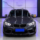 V Style Carbon Fibre Front Splitter for BMW F87 M2 OG 16-18-Carbon Factory