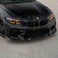 V Style Carbon Fibre Front Splitter for BMW F87 M2C Competition 16-21-Carbon Factory