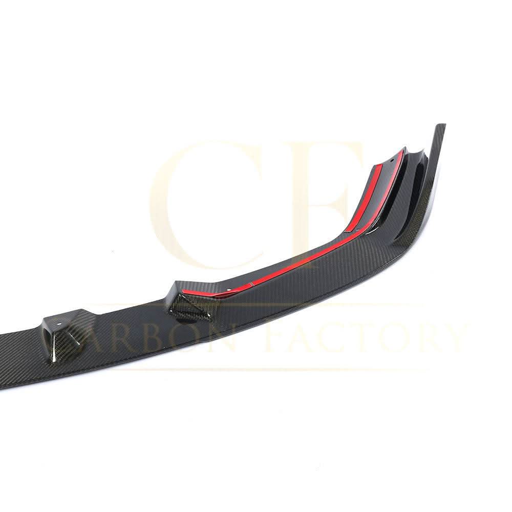 V Style Carbon Fibre Front Splitter for BMW F87 M2C Competition 16-21 - Carbon Factory