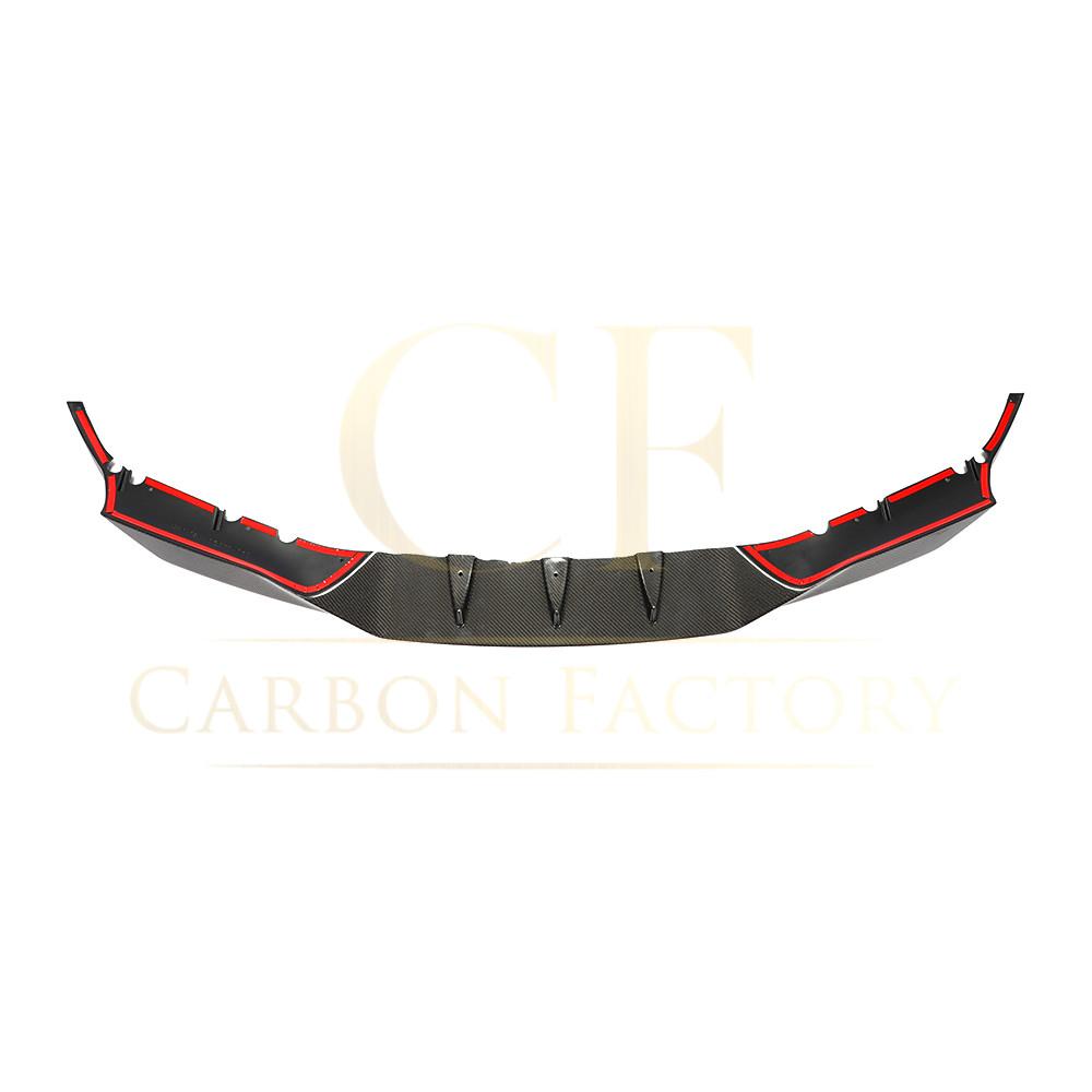 V Style Carbon Fibre Front Splitter for BMW F90 M5 Pre-LCI 17-20-Carbon Factory