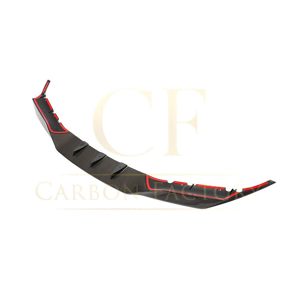 V Style Carbon Fibre Front Splitter for BMW F90 M5 Pre-LCI 17-20 - Carbon Factory