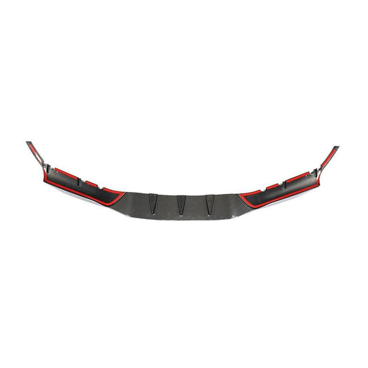 V Style Carbon Fibre Front Splitter for BMW F90 M5 Pre-LCI 17-20-Carbon Factory