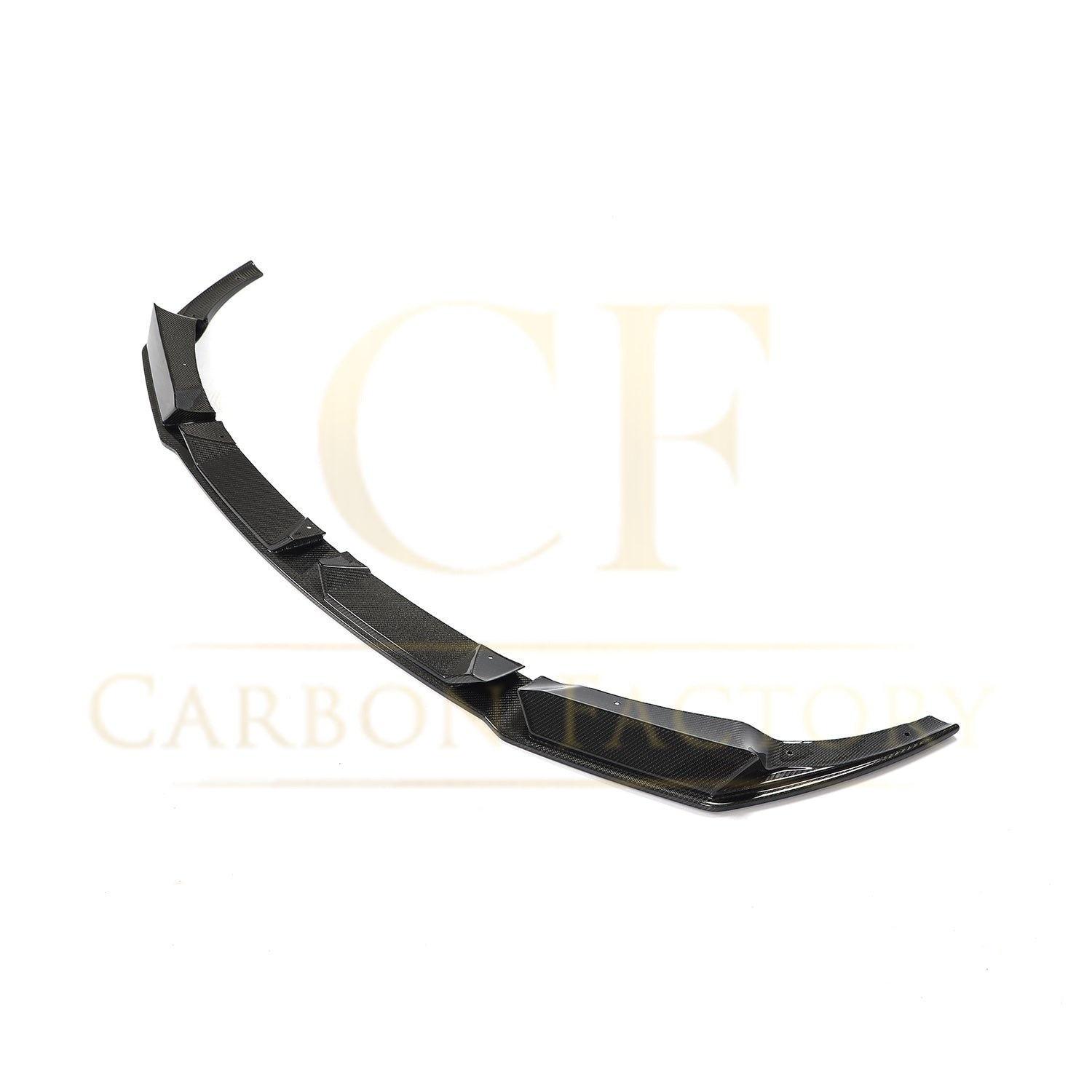 V Style Carbon Fibre Front Splitter for BMW F97 X3M F98 X4M 18-21-Carbon Factory