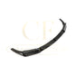 V Style Carbon Fibre Front Splitter for BMW F97 X3M F98 X4M 18-21-Carbon Factory