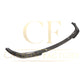V Style Carbon Fibre Front Splitter for BMW G20 3 Series Pre-LCI M Sport 19-22-Carbon Factory