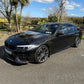 V Style Carbon Fibre Front Splitter for BMW G30 5 Series M Sport 17-20-Carbon Factory