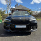 V Style Carbon Fibre Front Splitter for BMW G30 5 Series M Sport 17-20-Carbon Factory