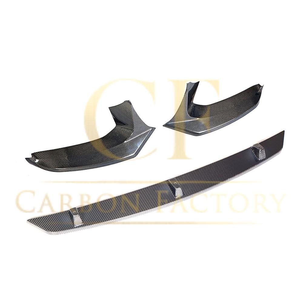 V Style Carbon Fibre Front Splitter for BMW G30 5 Series M Sport 17-20-Carbon Factory